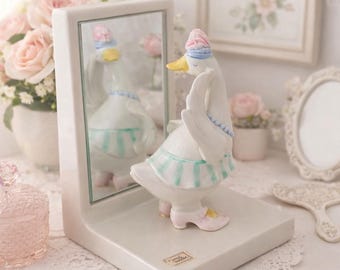 新品未使用　OTAGIRI JAPAN オタギリ　アヒル柄　セット Vintage 1980s Otagiri Japan Hand Crafted Ceramic Geese Unisex