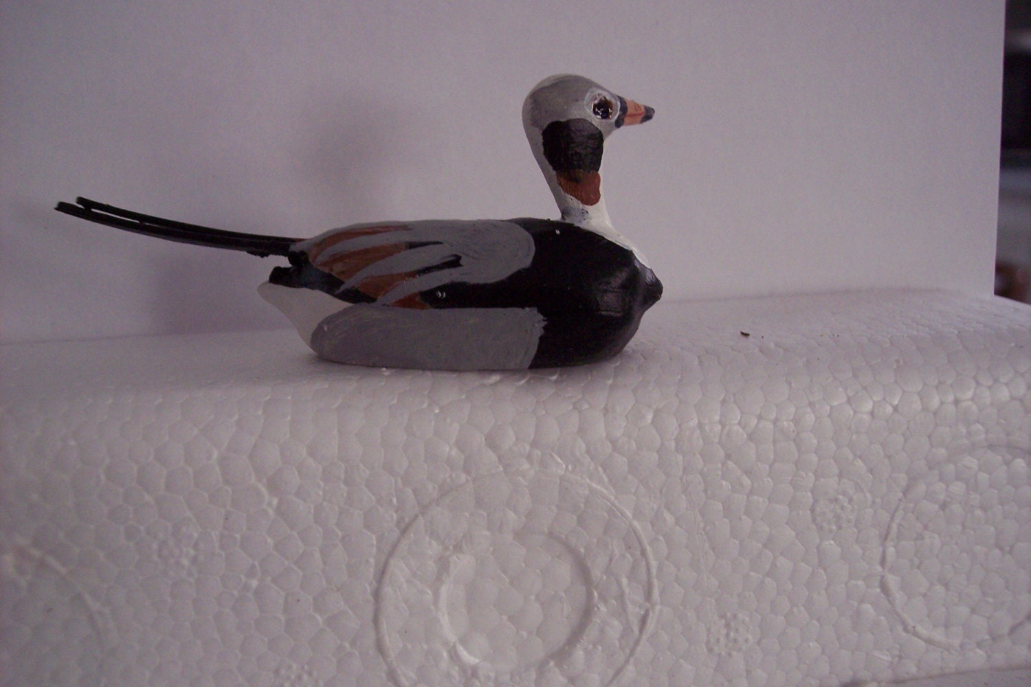 Long Tail Duck Pecan Shell Decoy Etsy