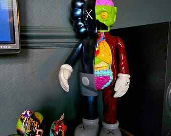 Figura inspirada en KAWS: escultura de arte moderno, hypebeast, figura coleccionable de Kaws Anatomy Companion