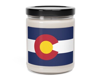 Scented Soy Candle, 9oz - Colorado