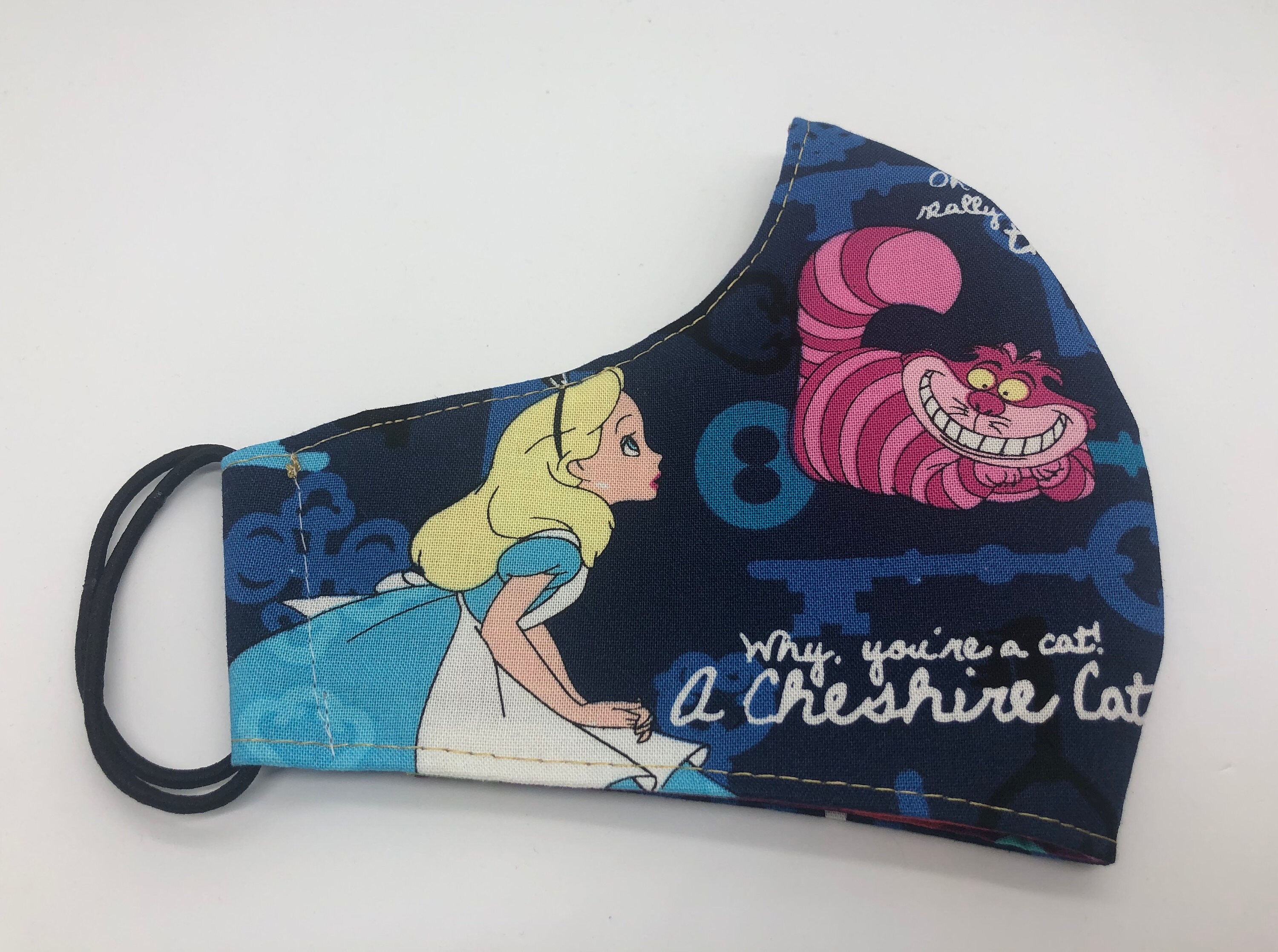 Disney Alice in Wonderland Face Mask Triple Layer USMade Etsy