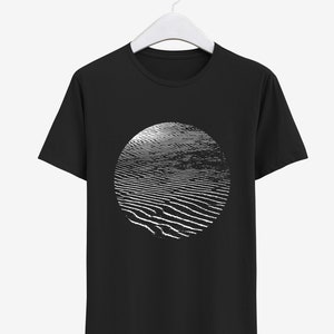 Minimalistic Graphic Tee, Screen Printed, Geometric Shirt, Abstract T-shirt