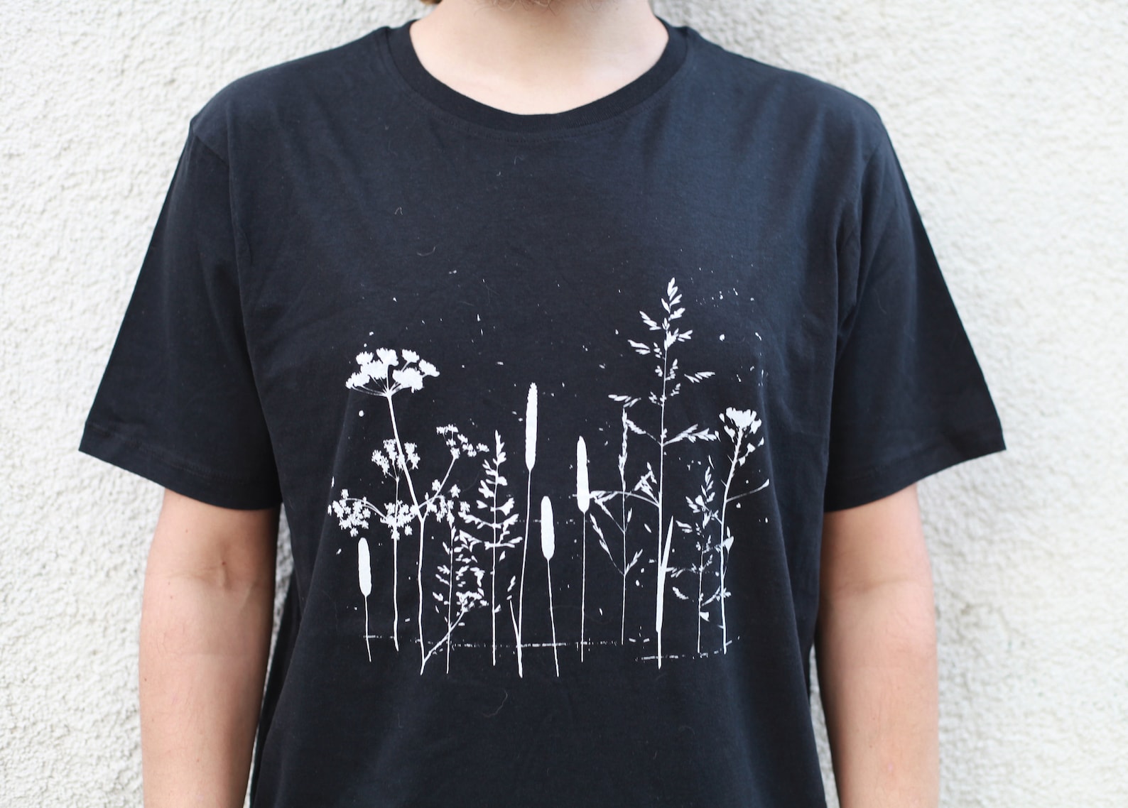 Organic Cotton Plant Shirt for Men Screen Printed Botanical Etsy