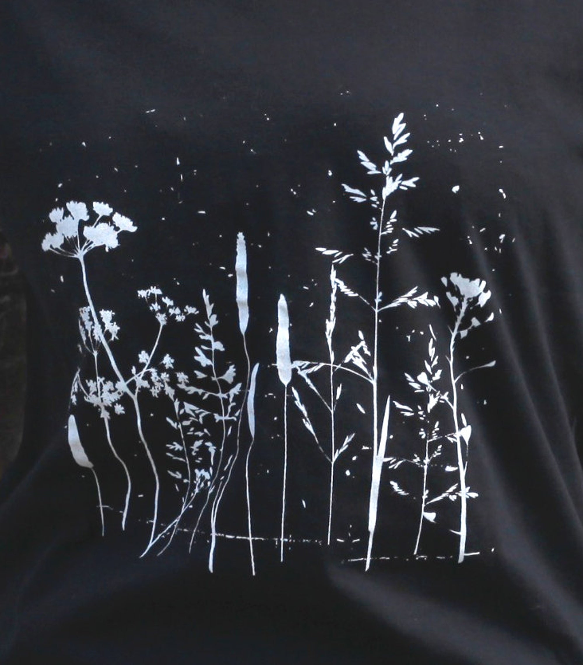 Botanical Shirt, Plants Tank Top, Screen Printed Tank Top