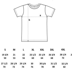 Minimalistisches grafisches T-Shirt, Siebdruck, geometrisches Shirt, abstraktes T-Shirt Bild 3