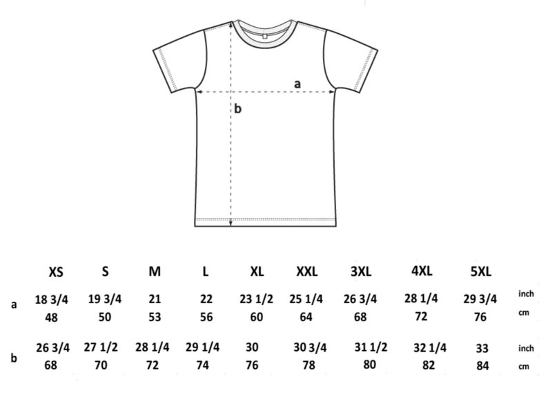 Minimalistisches grafisches T-Shirt, Siebdruck, geometrisches Shirt, abstraktes T-Shirt Bild 3