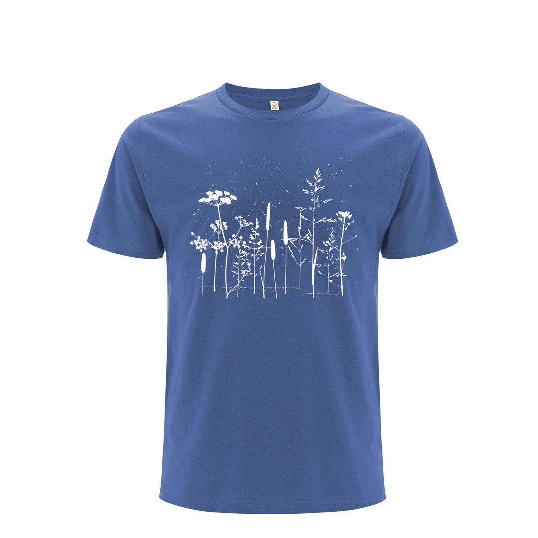 T-Shirt with placed print organic main image 0