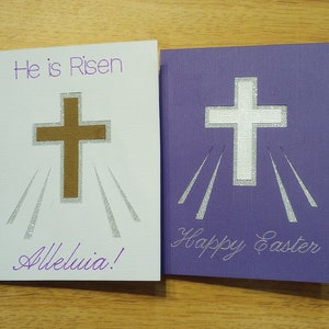 Easter Blessings: Religious SVG for Cricut Cross Card Design