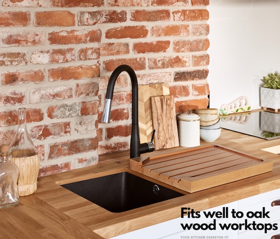 Worktop draining board hot sale
