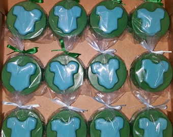 Baby Onesie/ Baby shower Chocolate Covered Oreo - set of 12
