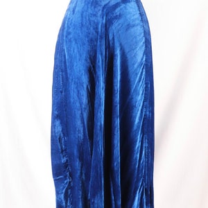 Vintage 1970’s Saint Laurent Bias Cut Velvet Skirt