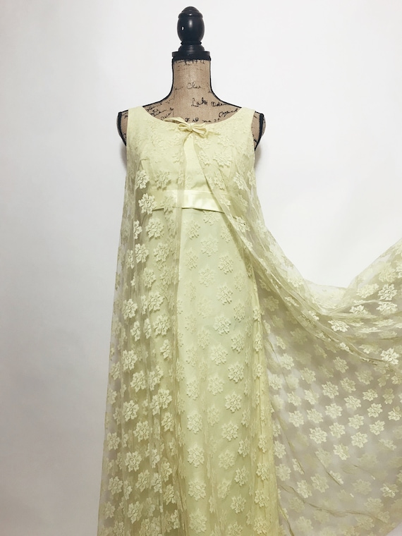 vintage cape dress