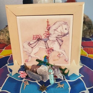Bearly Box - Witchy Box - Fantasy Theme - with Crystals, Minerals, Pendants, Charms, Key, Smalls