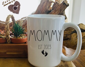 New Mommy Gifts, First Time Mom, Mommy Established 2023, Mommy 2022, Mom Est 2023, Baby Shower Gift for New Mom, Christmas Gift for Mommy