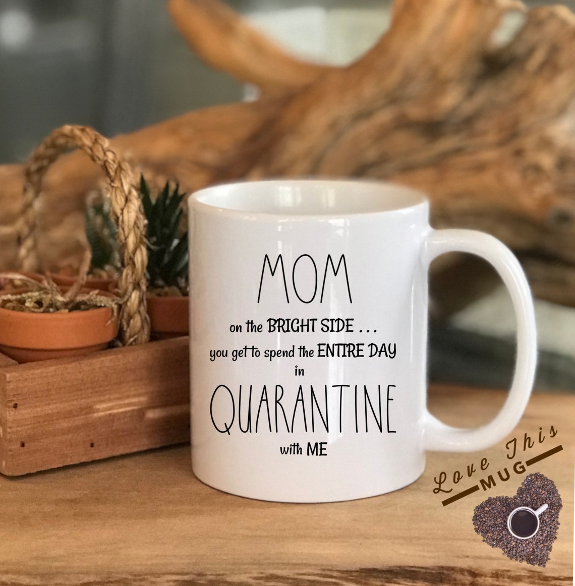 Quarantine Gifts Funny Quarantine Mug for Mom Stepmom Etsy