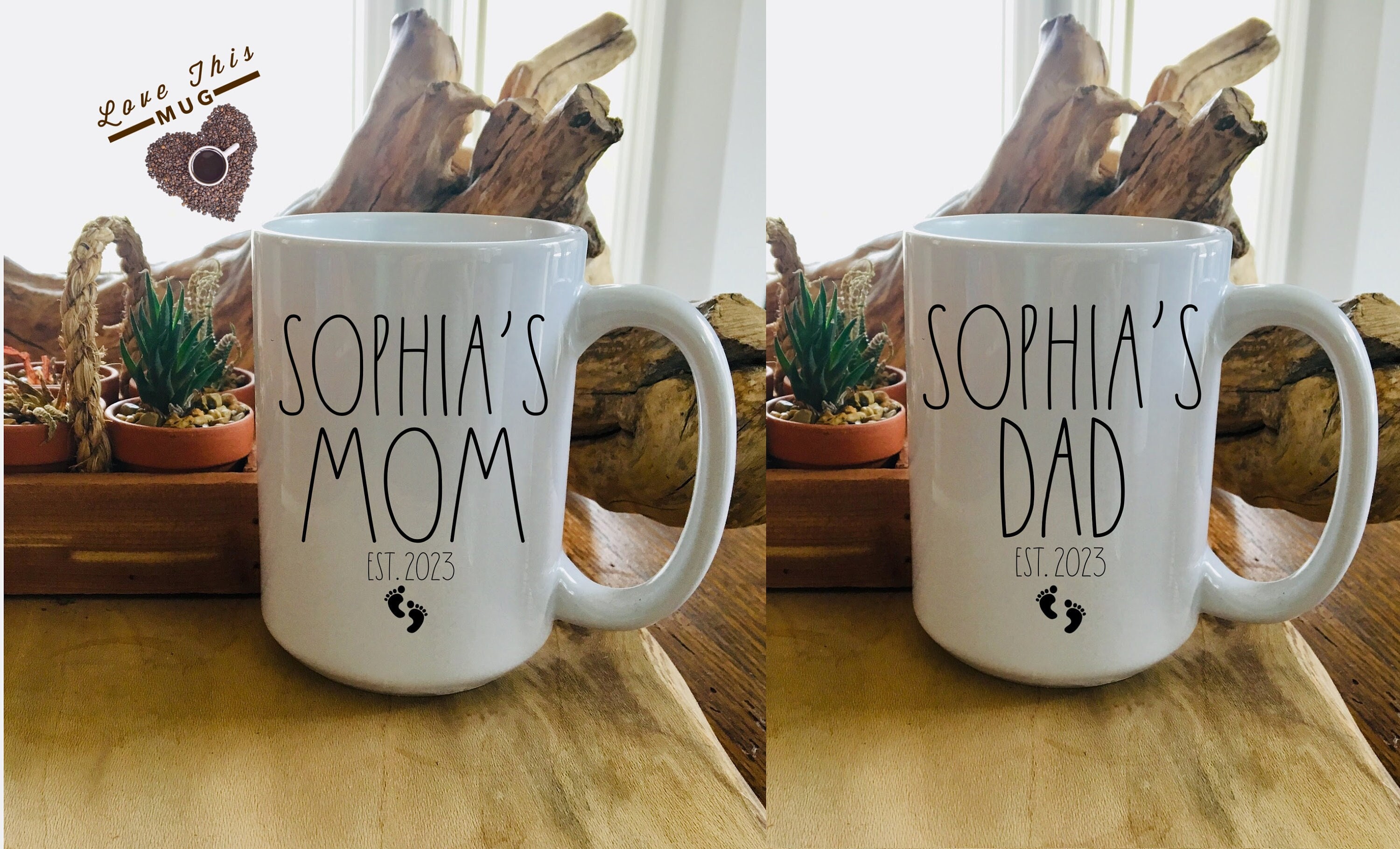First Time Mom And Dad New Mommy Daddy Mug - Jolly Family Gifts