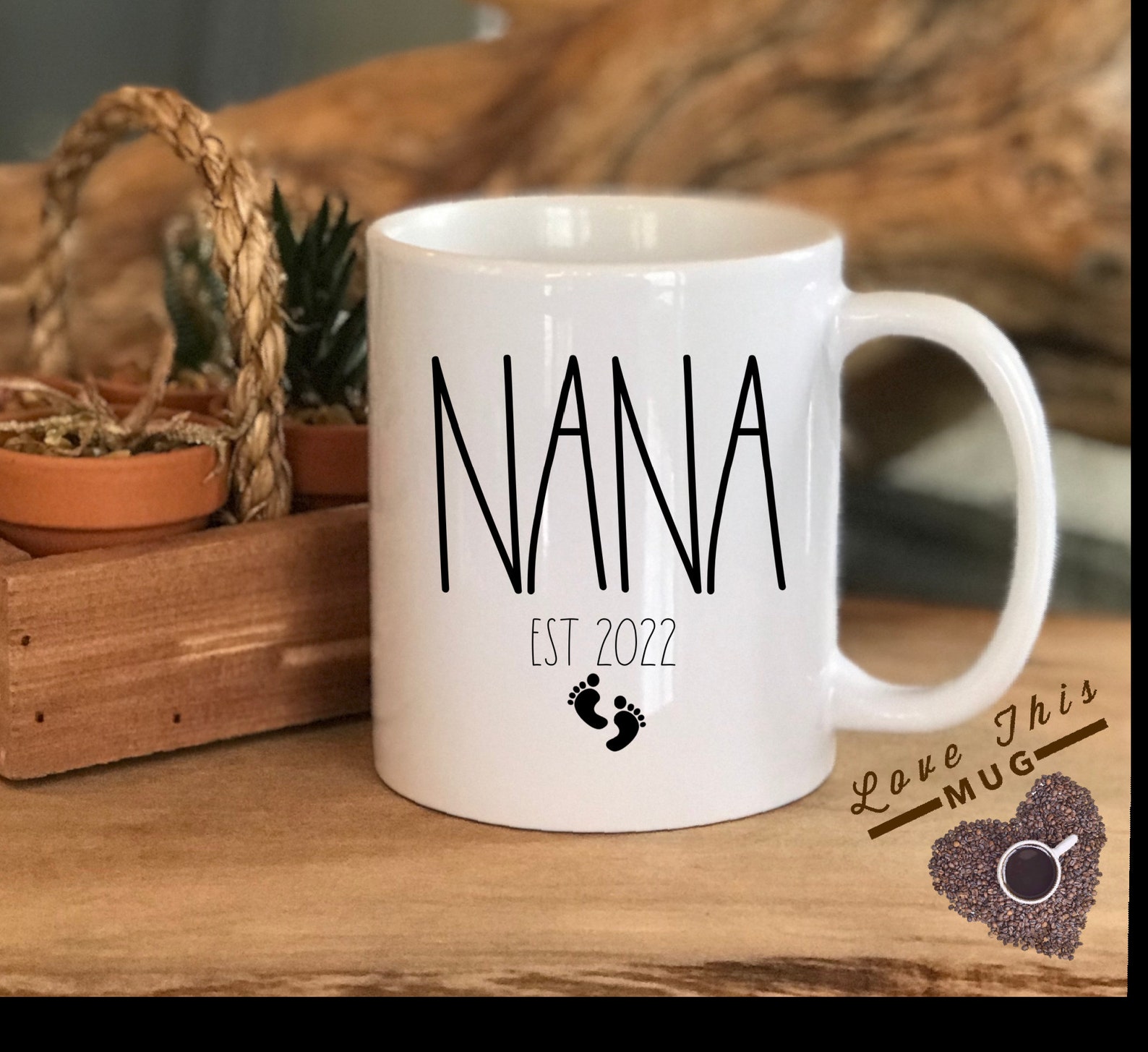 New nana est 2022 first time nana reveal nana baby reveal  etsy New nana est 2022 first time nana reveal nana baby reveal  etsy