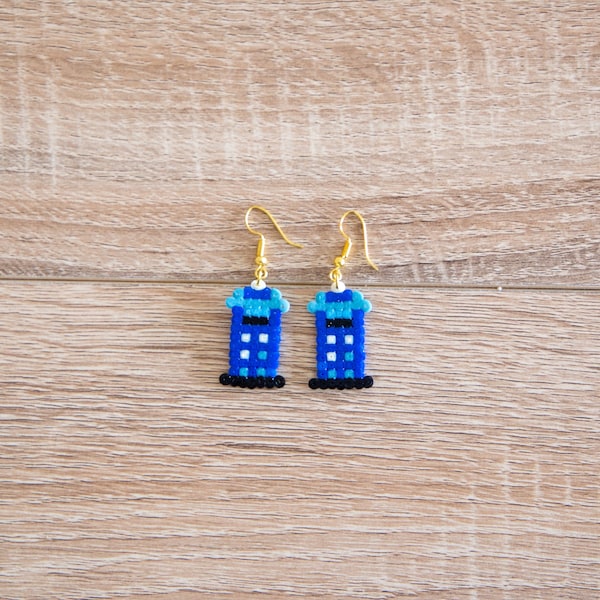 Boucles d'oreilles Doctor Who