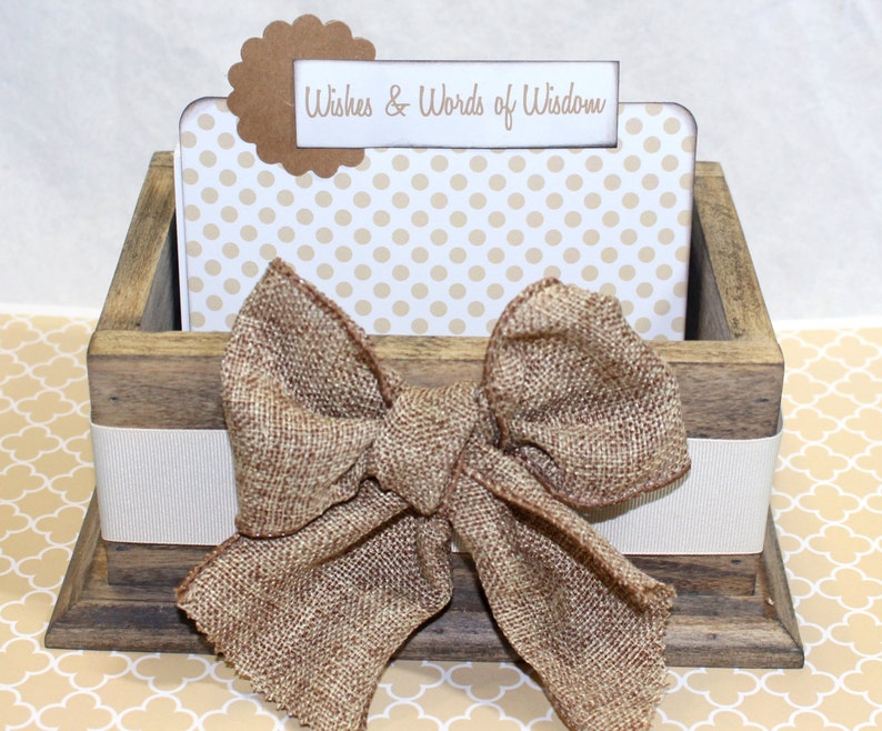 Baby Shower Guest Book Box Rustic Card Box Box For Advice Etsy Baby Shower Guest Book Box Rustic Card Box Box For Advice Etsy