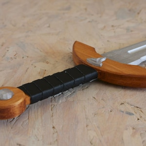 Medium Wooden toy sword for kids, Viking sword, Boys gift idea, Wooden toys,