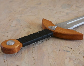 Medium Wooden toy sword for kids, Viking sword, Boys gift idea, Wooden toys,