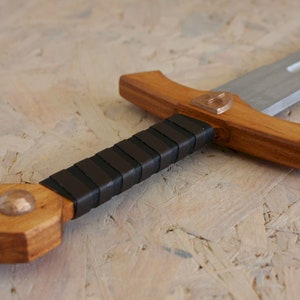 Large Wooden toy sword for kids, Viking sword, Boys gift idea, Wooden toys