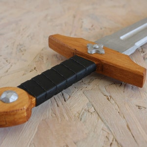 Small Wooden toy sword for kids, Viking sword, Boys gift idea, Wooden toys