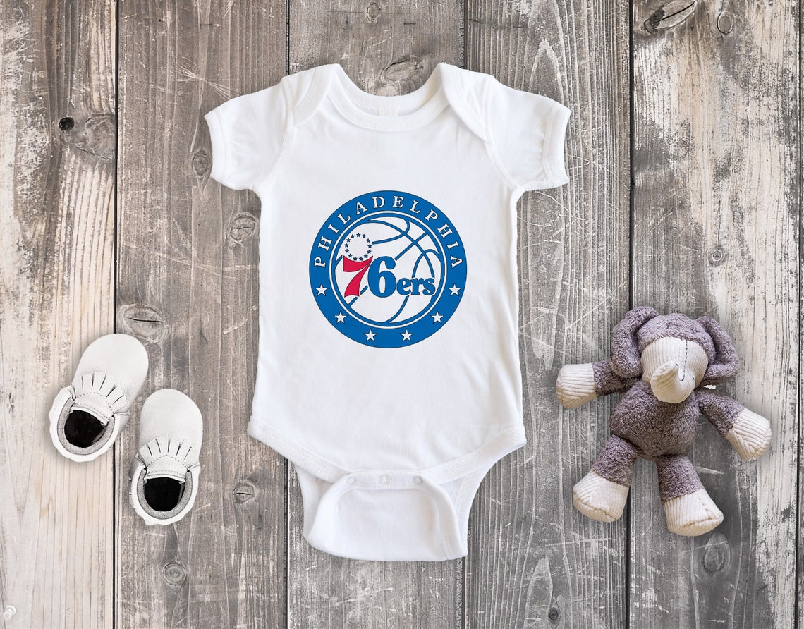 76ers Onesie Basketball Onesie Philadelphia Baby Onesie Etsy UK
