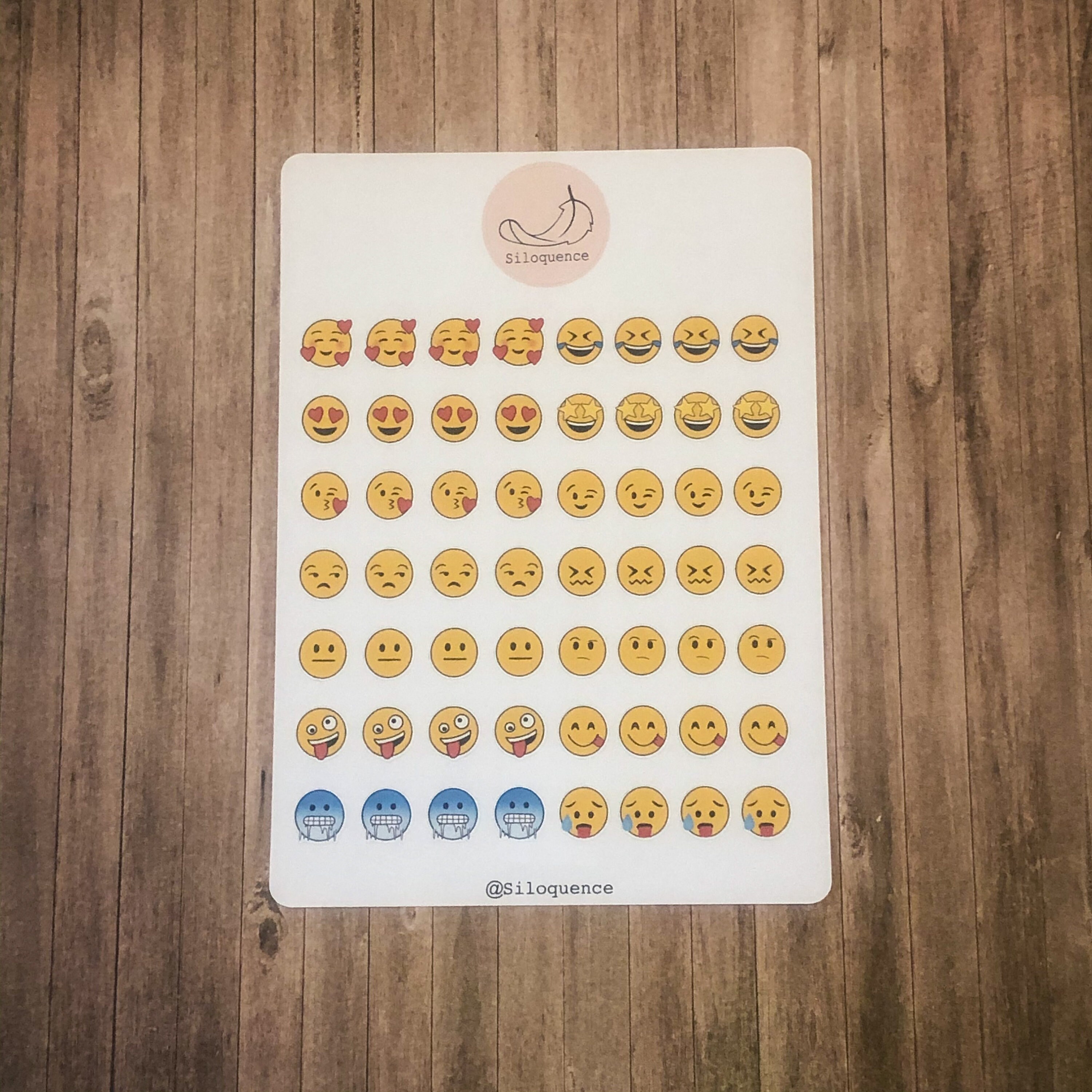 Stickers Emoji Bullet Journal / Planner / Agenda - Etsy
