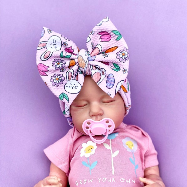 EASTER Baby Head Wrap, Baby Headbands, Baby Bow Headband, Toddler Headbands, Infant Headbands, Baby Girl Head Wraps, Newborn Headbands Bows