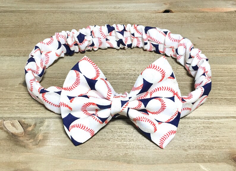 baby girl baseball headband