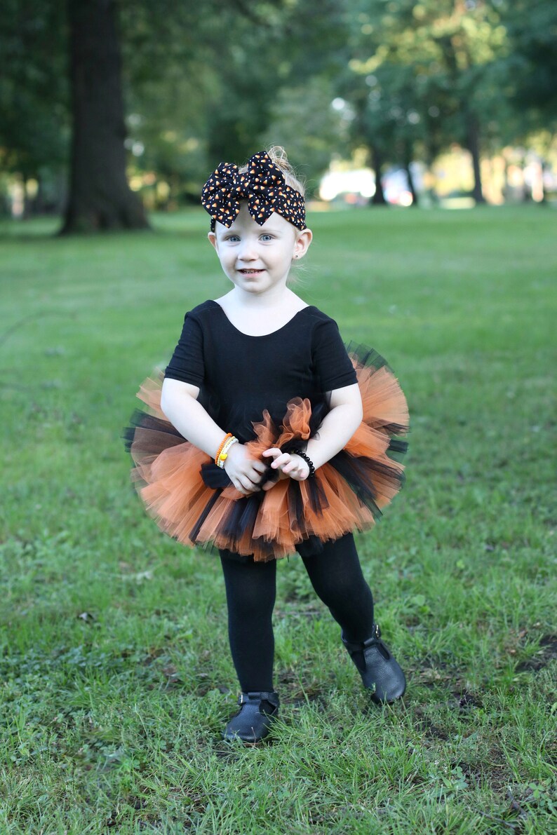 Tutu; Baby Tutu; Infant Tutu; Birthday Tutu; Kids Tutu; Girls Tutu; Cake Smash Tutu; Toddler Tutu; Newborn Tutu Black and Orange Tutu
