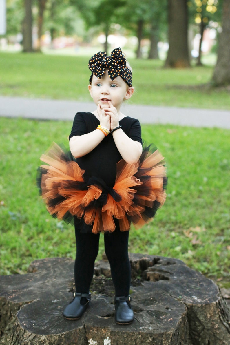 Tutu; Baby Tutu; Infant Tutu; Birthday Tutu; Kids Tutu; Girls Tutu; Cake Smash Tutu; Toddler Tutu; Newborn Tutu Black and Orange Tutu