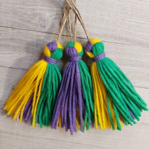 mardi gras knot headband