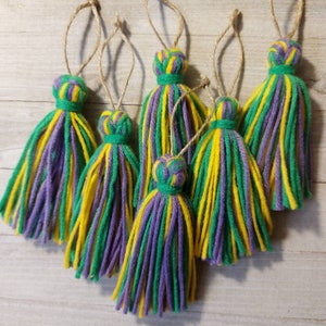 mardi gras knot headband