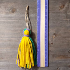 mardi gras knot headband