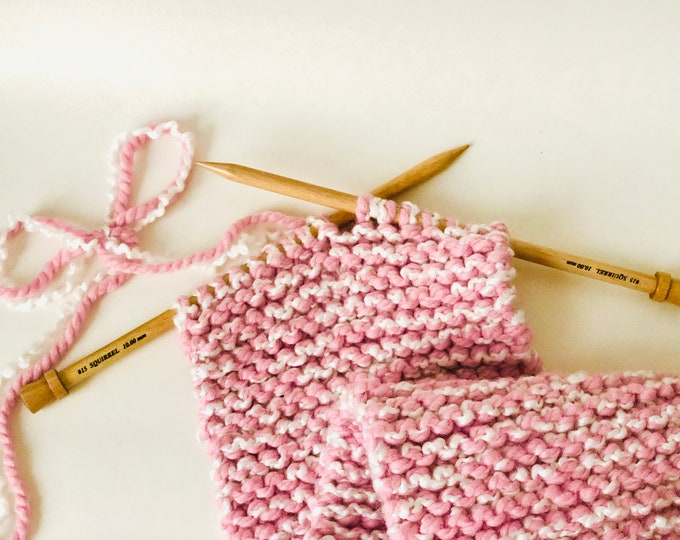 Squirrel Hand-Made Bamboo and Wooden Single-Pointed Knitting Needles