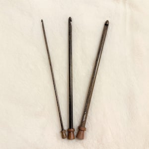 Jumbo Wooden Crochet Hooks 15mm 20mm 25mm 30mm 