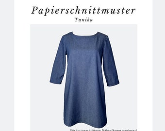 Papierschnittmuster: Tunika/kleid