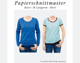 Paper pattern: short & long sleeve shirt