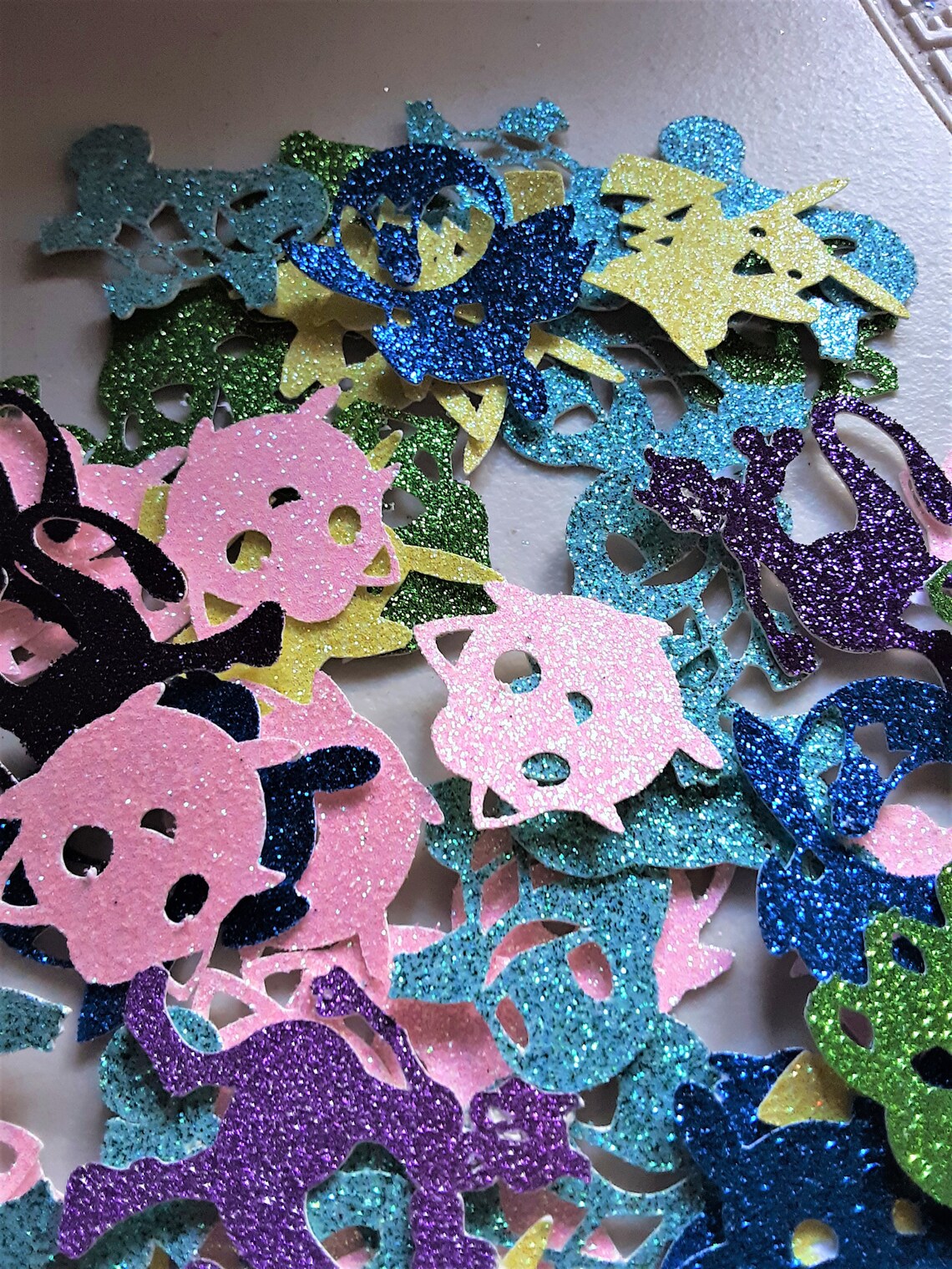 PokemonInspired Confetti Pokemon Go Confetti Pokemon Etsy
