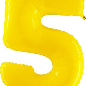 Giant Neon Number Balloon Florescent Numbers Extra Bright Number Balloons image 4