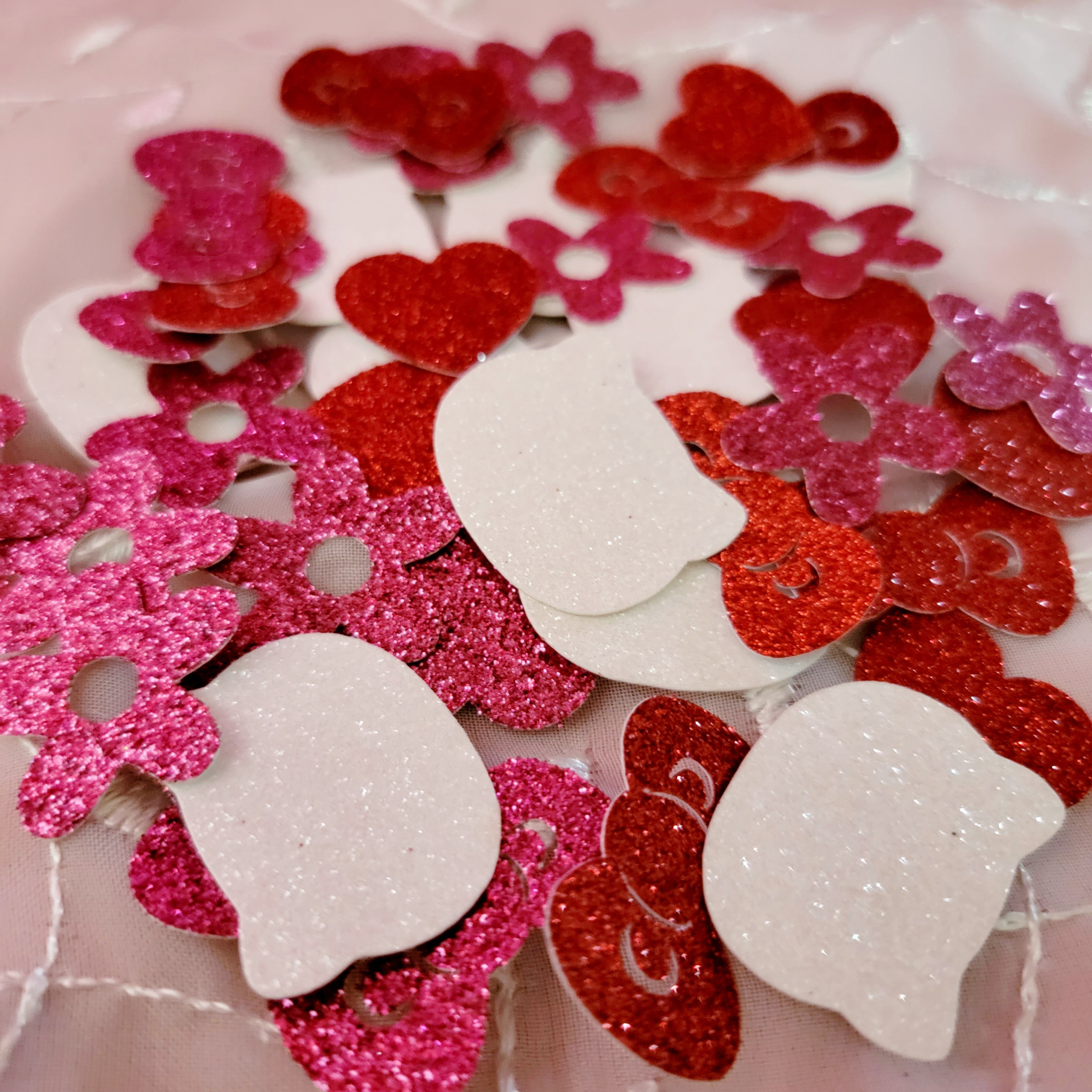 Kitty Confetti 150 Pieces of Glittery Confetti Kitty Party Anime Party