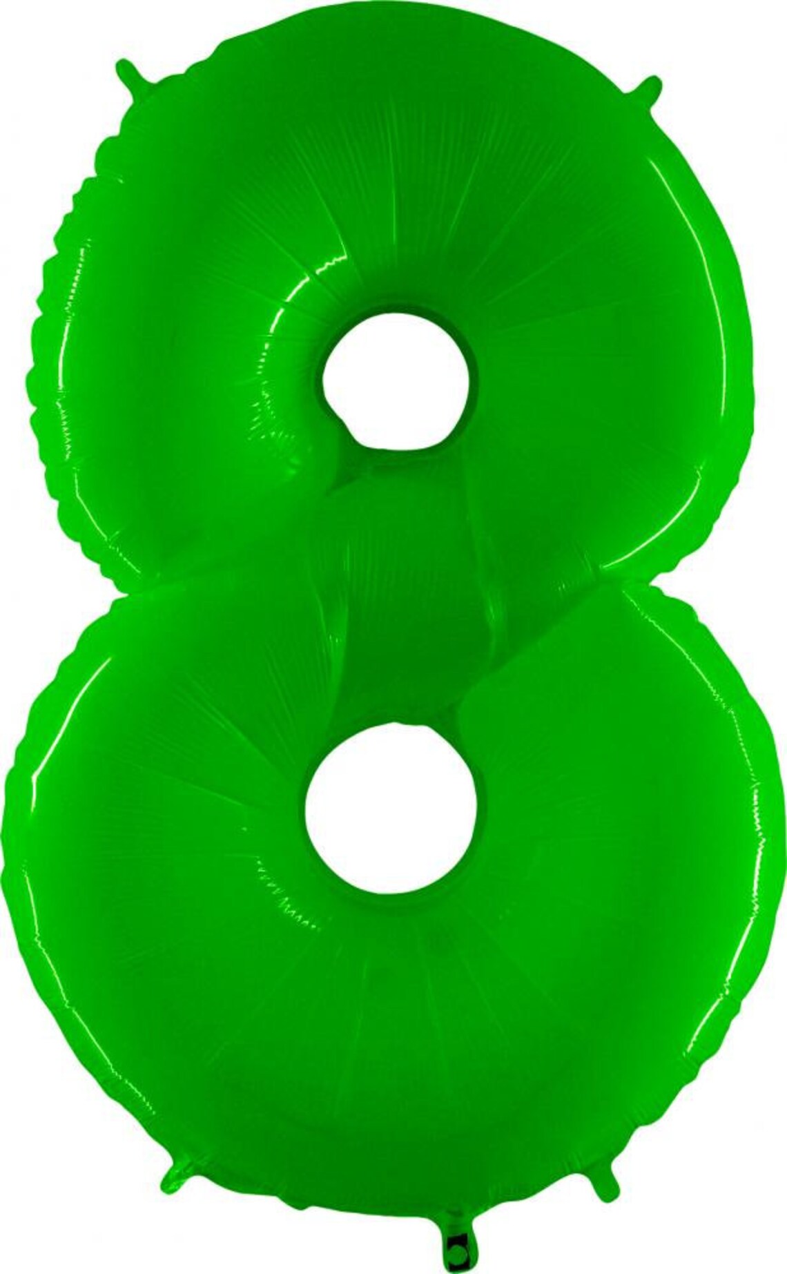 Giant Number Balloon Lime Green Number Balloon Shiny Light Etsy