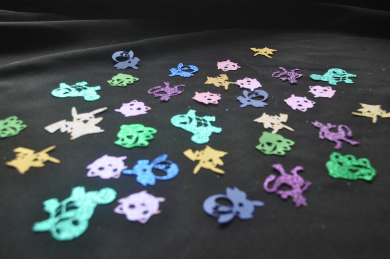 Pokemoninspired Confetti Pokemon Go Confetti Pokemon Etsy