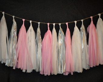 Valentine's Day Tassel Garland | Anniversary Tassel Garland | Wedding Tassel Garland