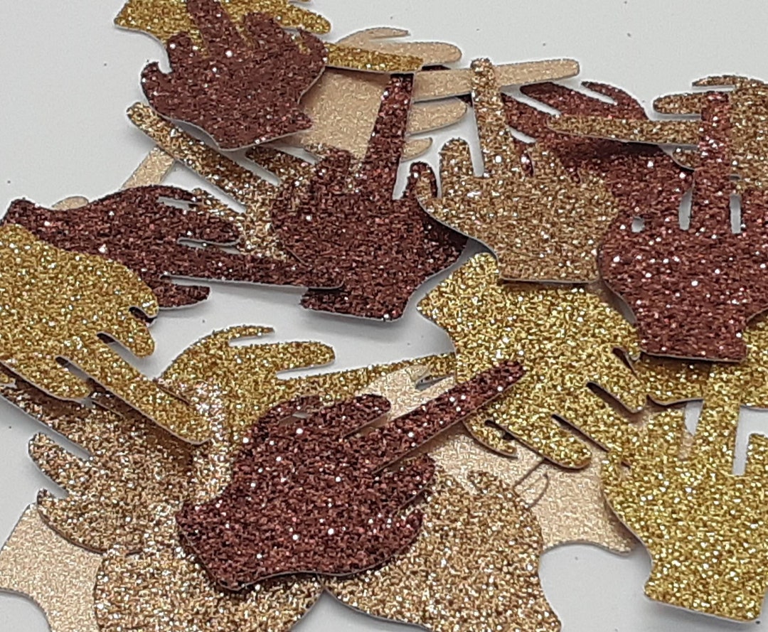 Middle Finger Confetti 150 Pieces of Glittery Confetti Divorce Party