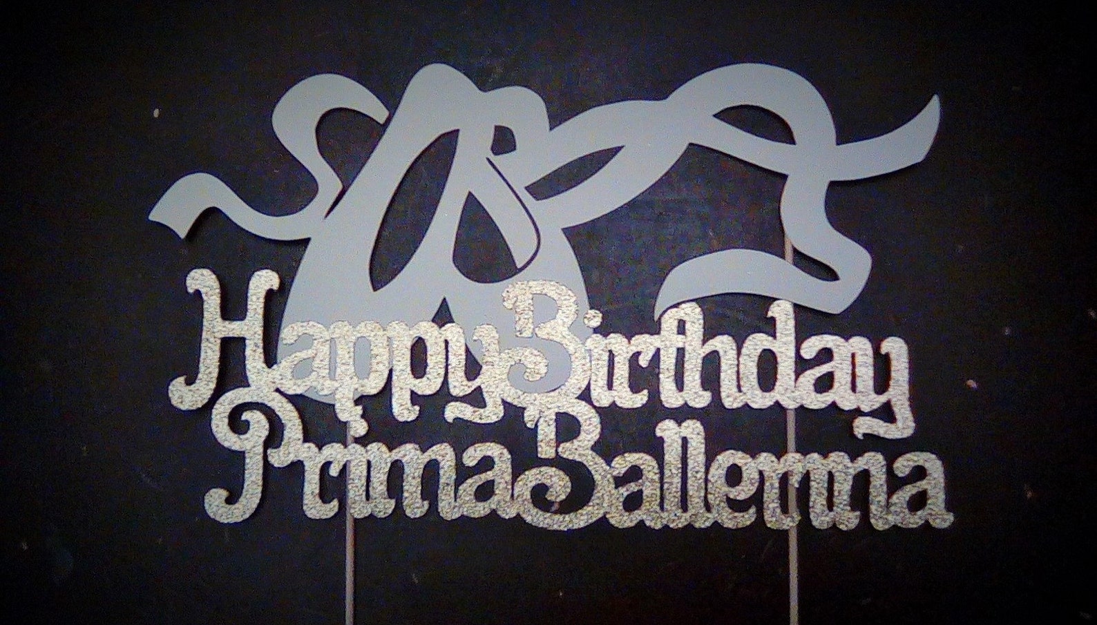 ballet cake topper | ballerina birthday | dance party