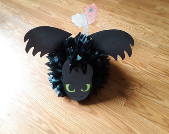 Dragon Pom Centerpiece | Medieval Party Decor | How to Train Your Dragon Birthday