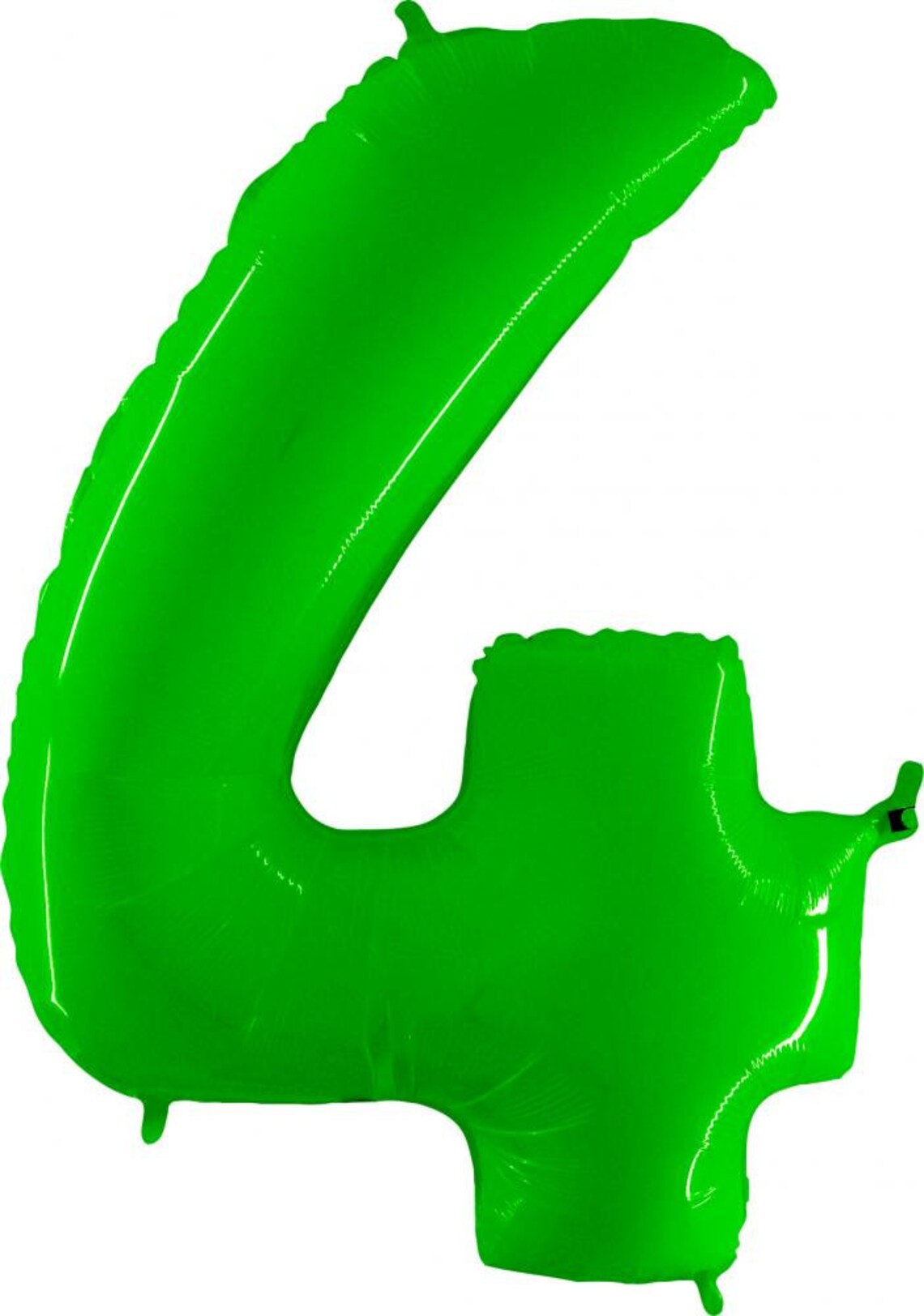 Giant Number Balloon Lime Green Number Balloon Shiny Light Etsy
